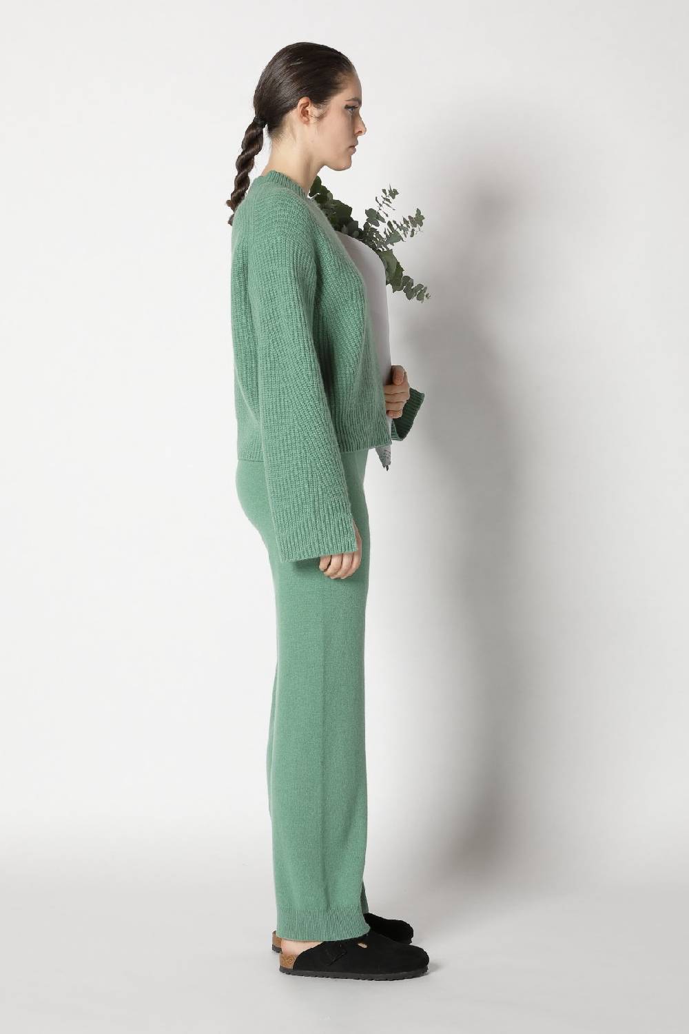 Sminfinity Icon Rib Crew Neck + Infinite Palazzo Pants