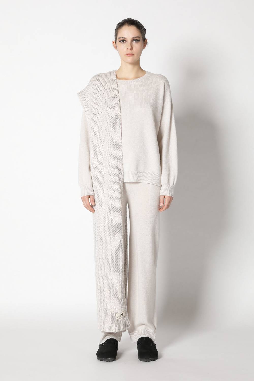 Sminfinity Infinite Crew Jumper + Fisherman Scarf + Infinite Palazzo Pants