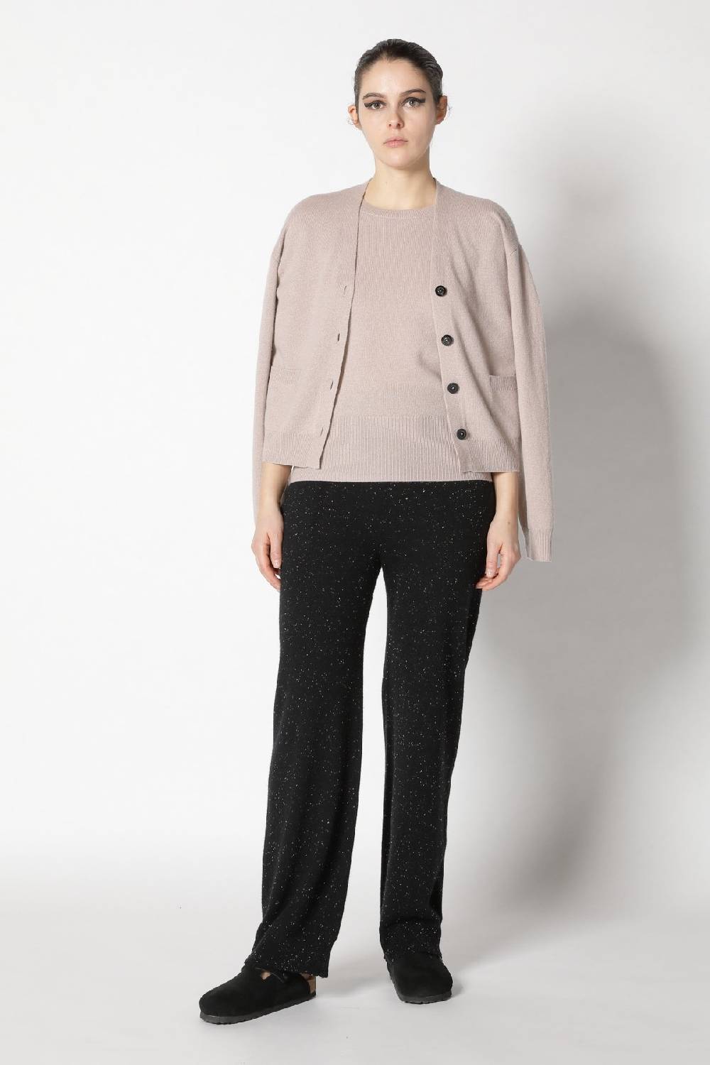 Sminfinity infinite cropped cardy + infinite crew T + infinite palazzo pants