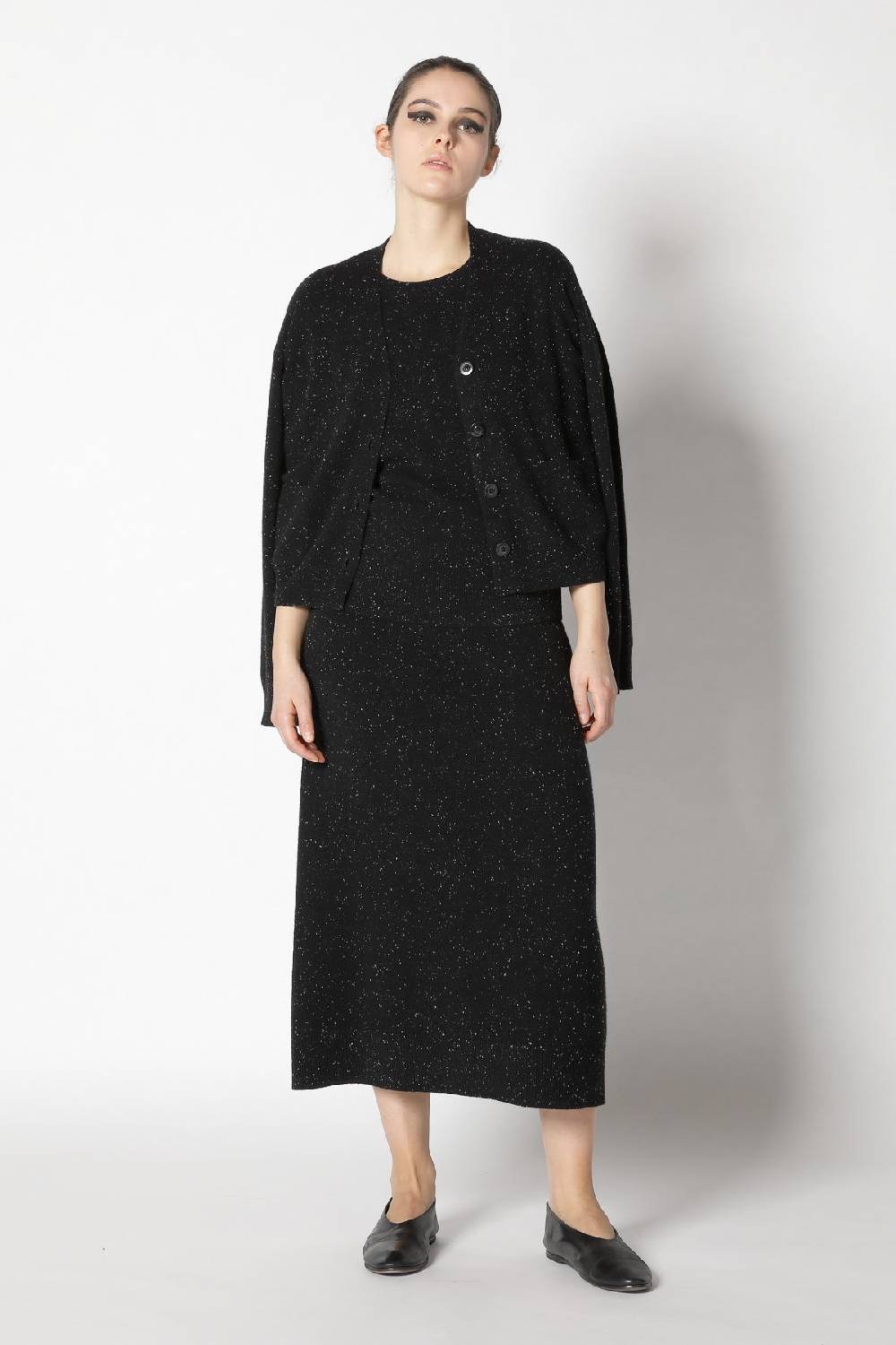 Sminfinity infinite cropped cardy + infinite crew T + infinite palazzo pants