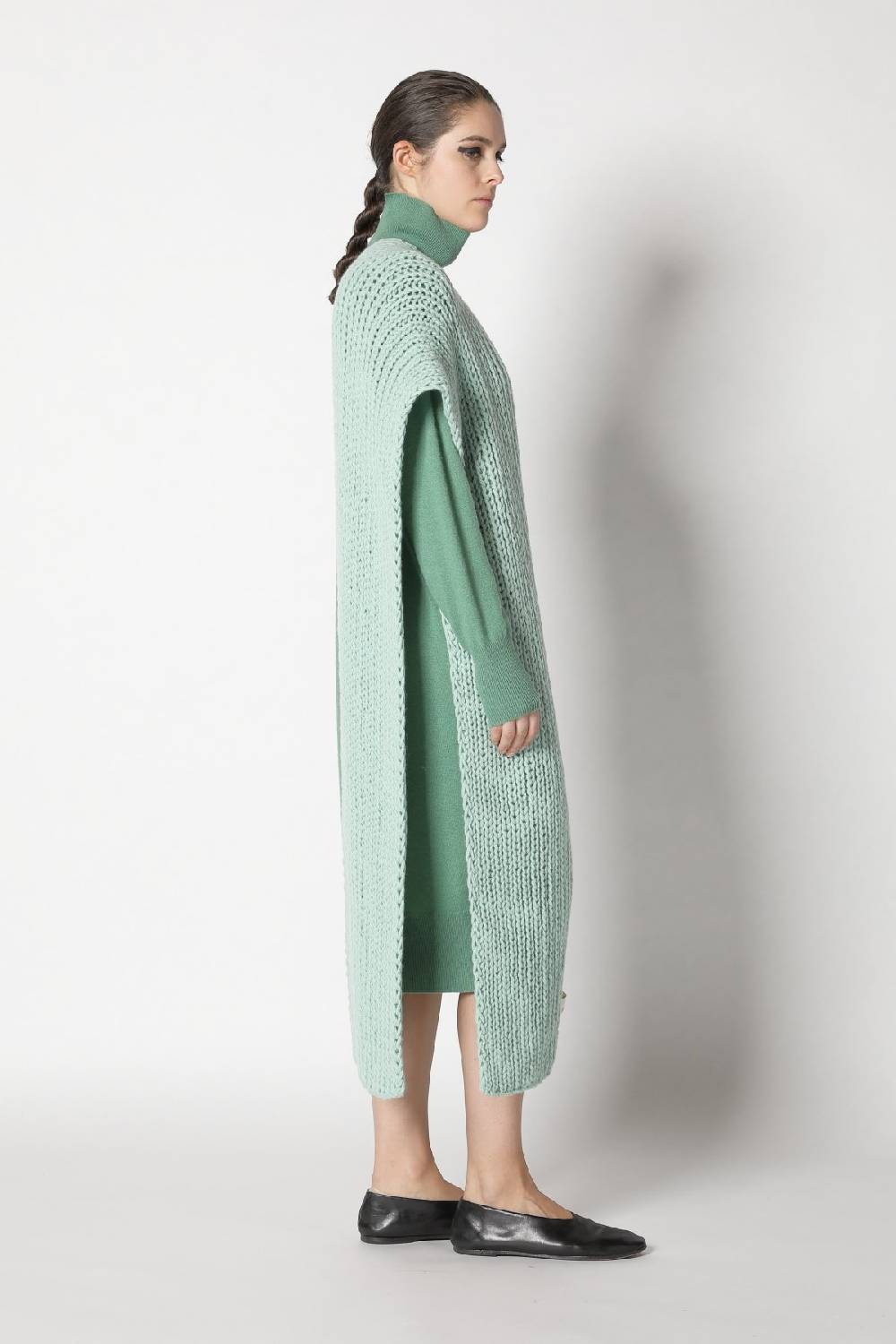 Sminfinity Infinite Turtle Dress + Loosely 1x1 Rib Scarf