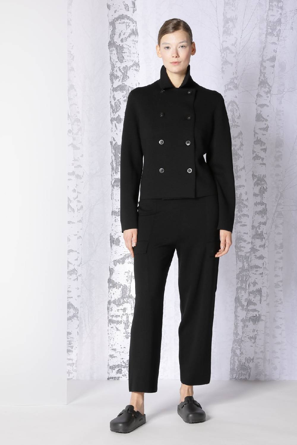 Sminfinity milano cropped jacket + milano cropped cargo pants