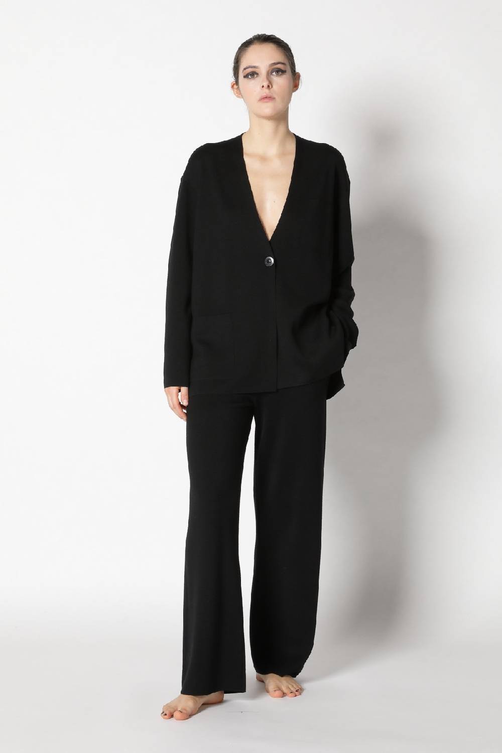 Sminfinity Milano One Button Jacket + Milano Palazzo Pants