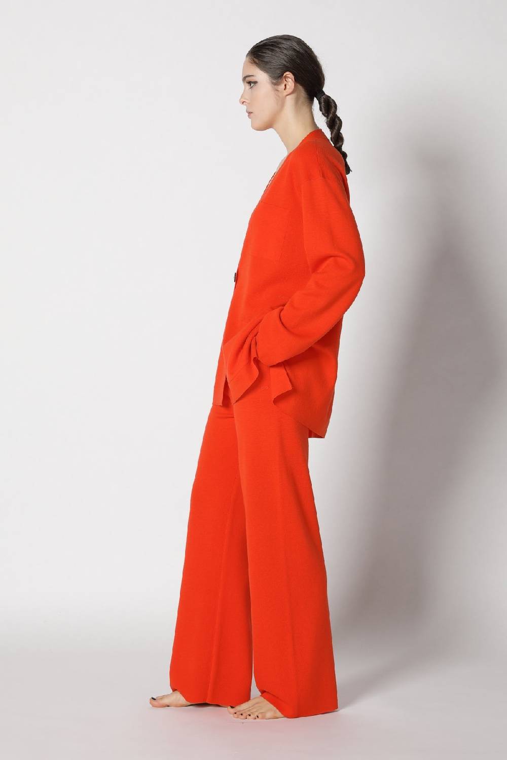 Sminfinity Milano One Button Jacket + Milano Palazzo Pants