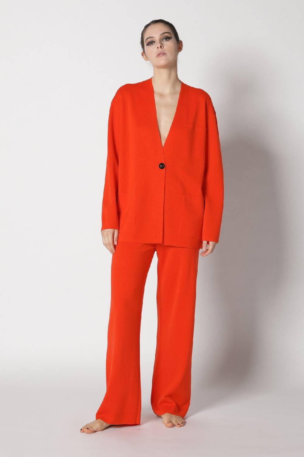 Sminfinity milano one button jacket + milano palazzo pants Sminfinity milano one button jacket + milano palazzo pants