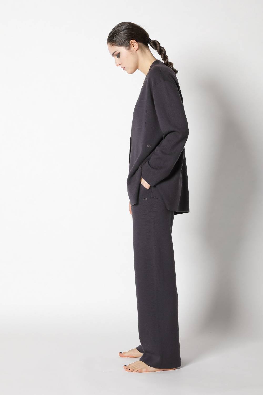 Sminfinity Milano One Button Jacket + Milano Palazzo Pants
