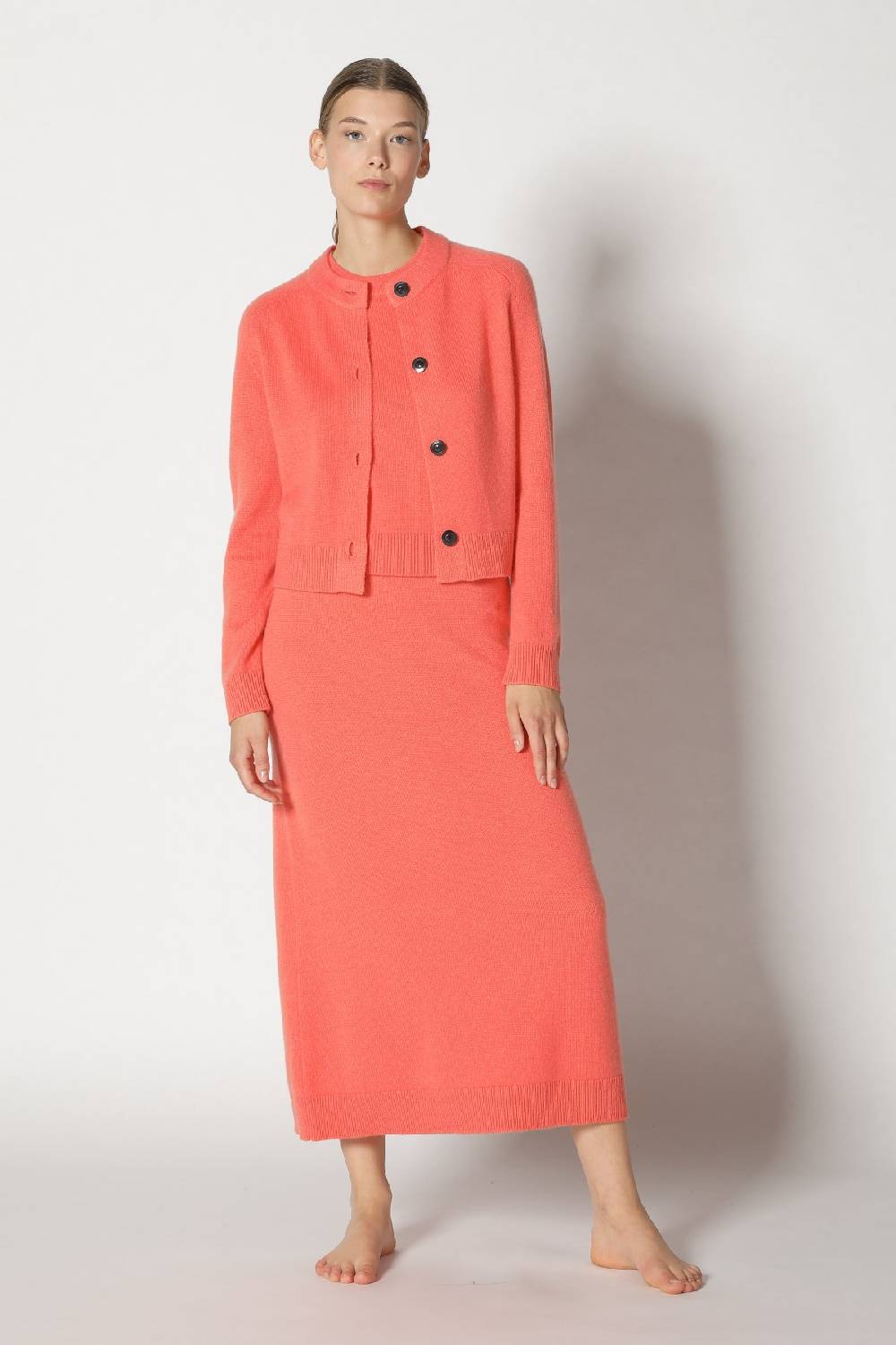 Sminfinity pure 2 ply crew jacket + pure 2 ply crew top +  pure 2 ply A skirt