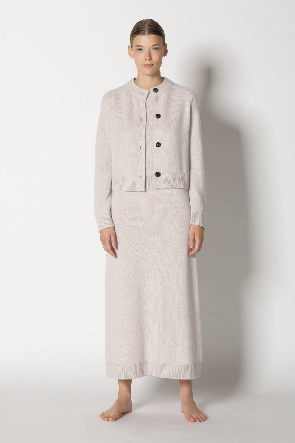 Sminfinity pure 2 ply crew jacket + pure 2 ply crew top + pure 2 ply A skirt