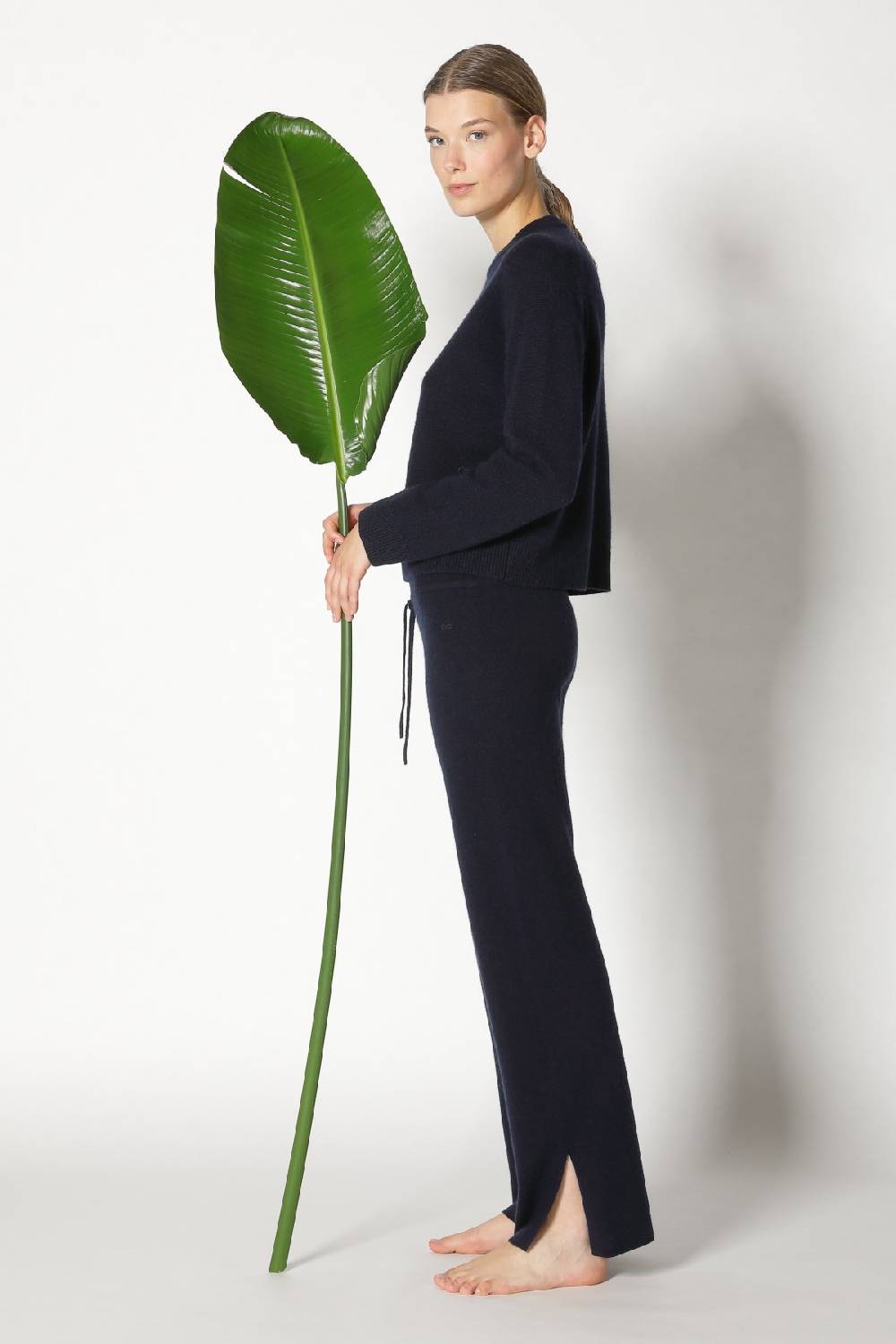 Sminfinity Pure 2 Ply Crew Jumper + Pure Slitted Pants