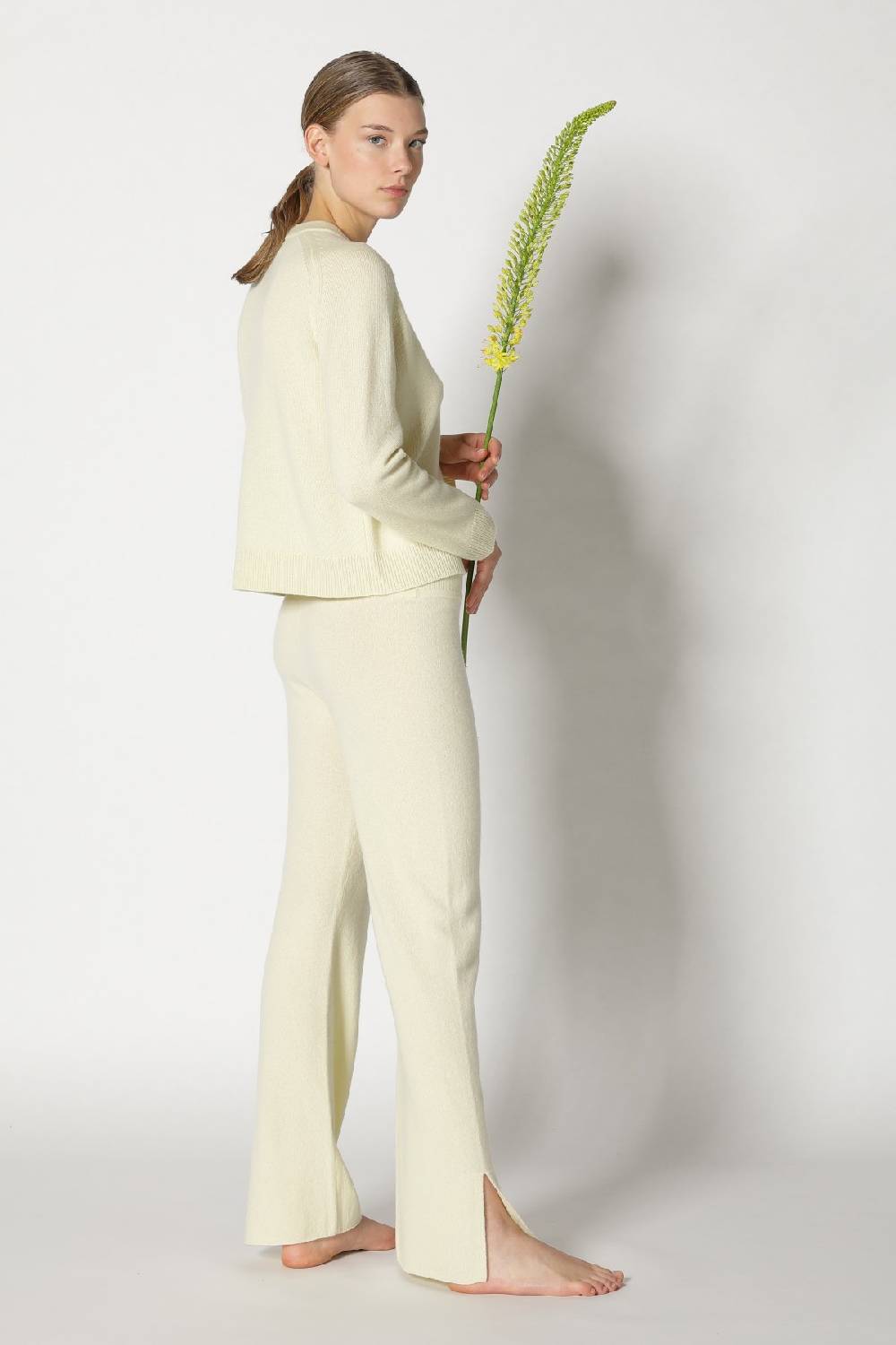 Sminfinity Pure 2 Ply Crew Jumper + pure Slitted Pants