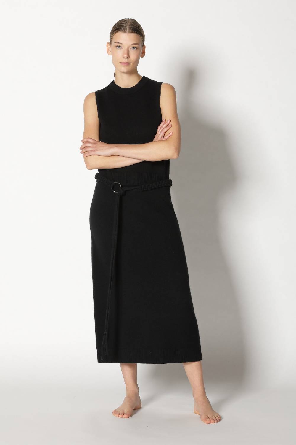 Sminfinity Pure 2 Ply Crew Top + Pure 2 Ply A Skirt + Hang Loose Ring Belt