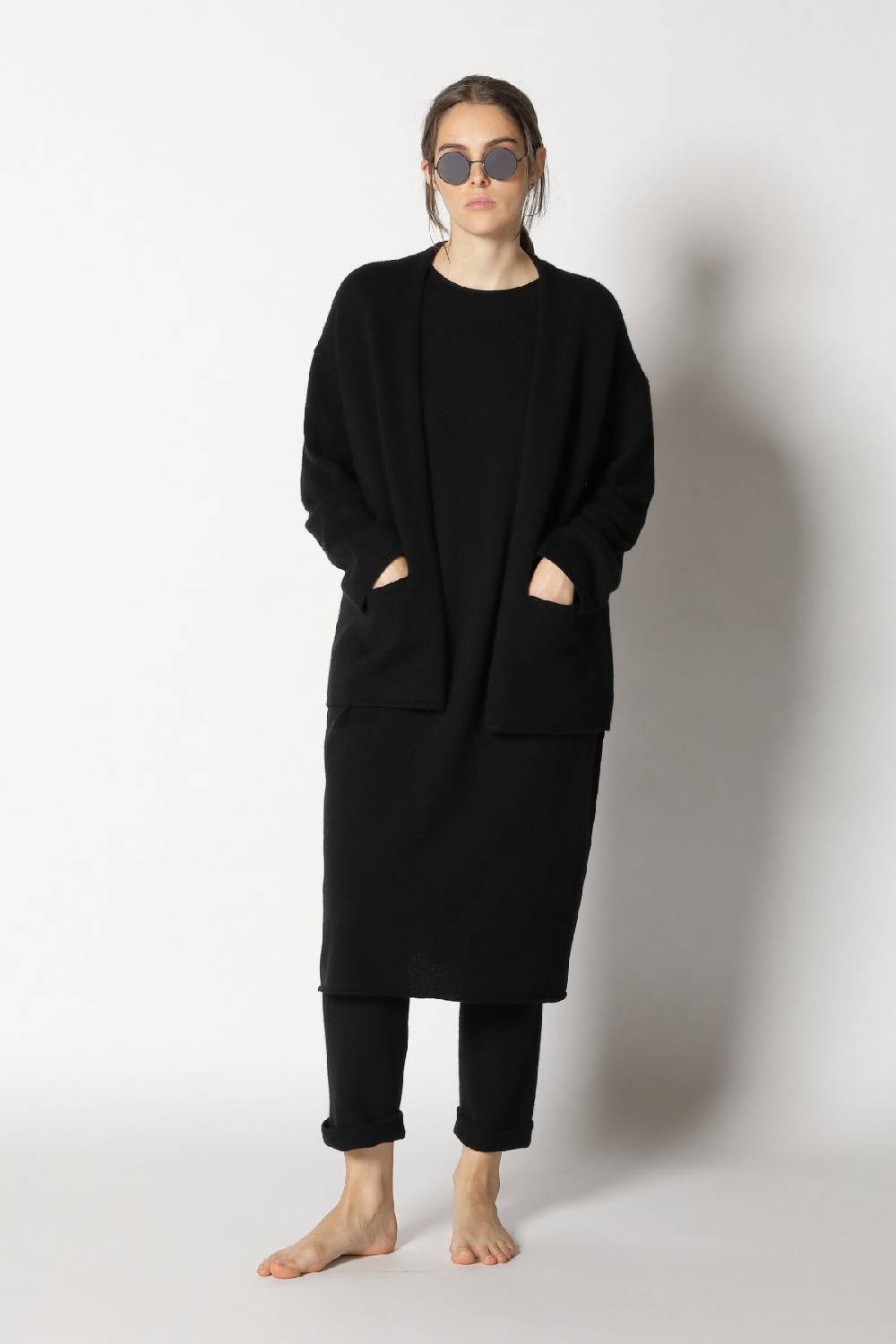 Sminfinity Pure 2-ply Jacket + Pure Tunic Dress + Pure Boat Pants