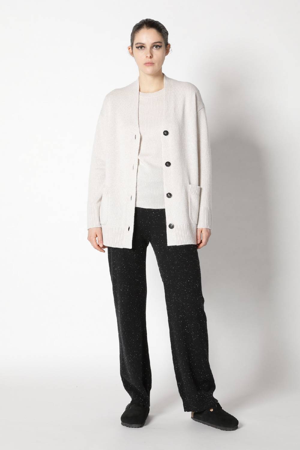 Sminfinity Pure Long Cardy + Infinite Crew T + Infinite Palazzo Pants