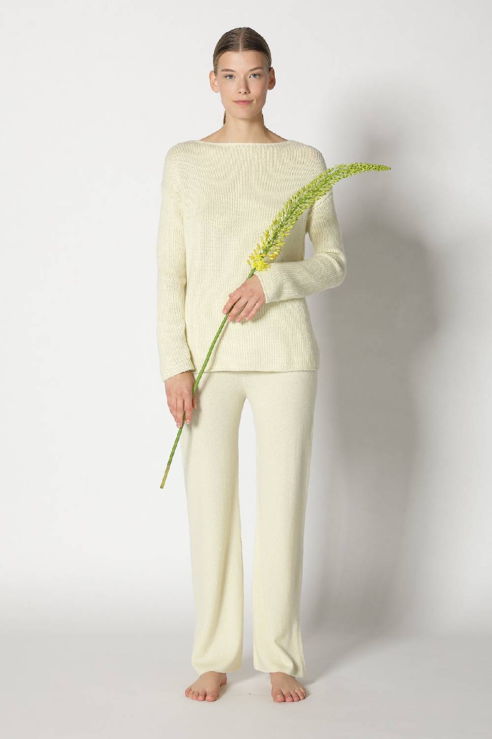 Sminfinity Pure Multi-ply Jumper + Pure Slitted Pants