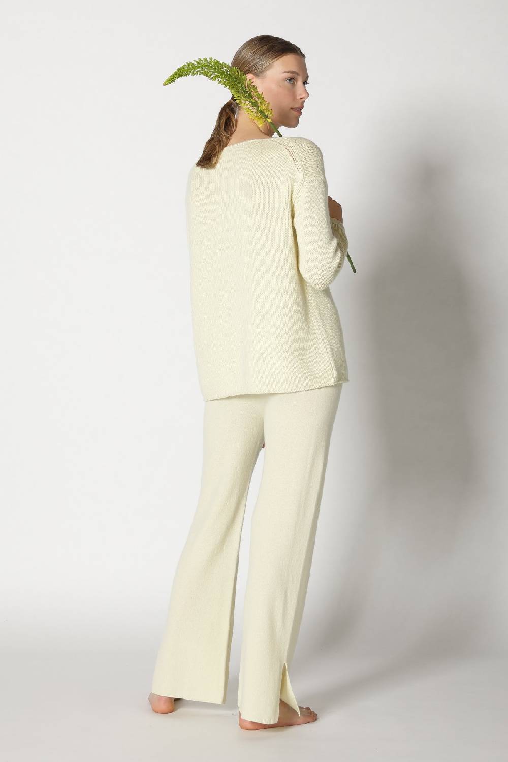 Sminfinity Pure Multi-ply Jumper + Pure Slitted Pants