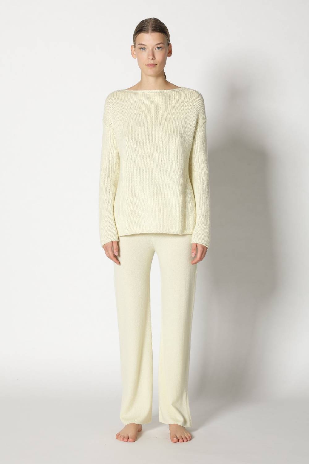 Sminfinity pure multi-ply jumper + pure slitted pants