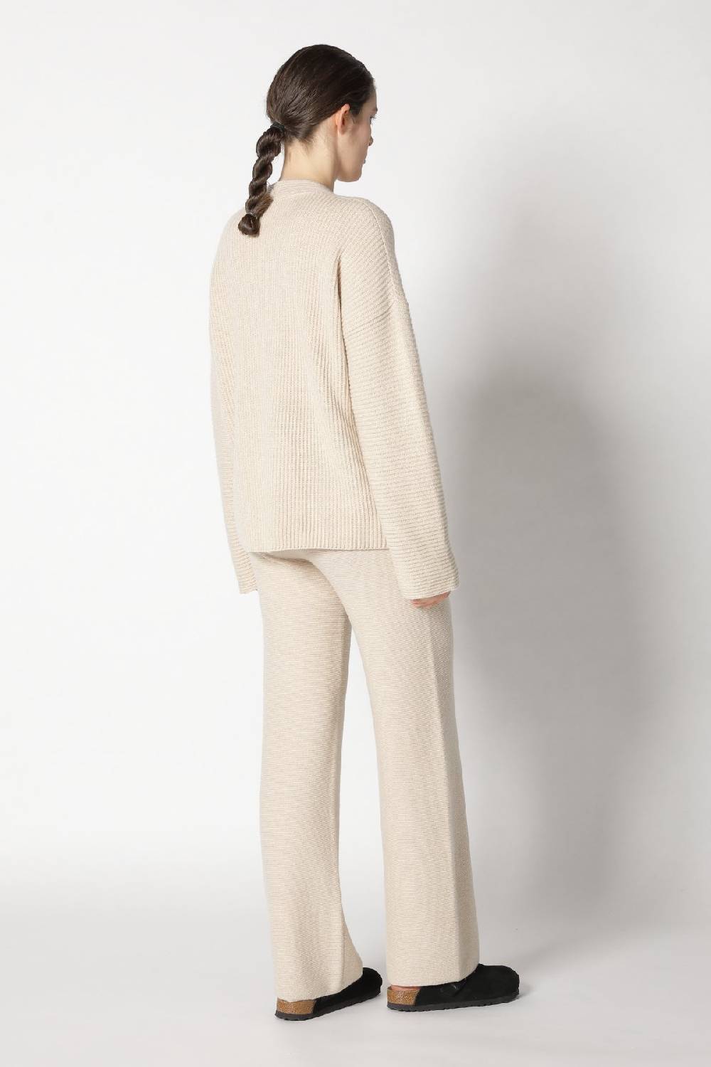 Sminfinity Slouchy Rib Jumper + Garter Palazzo Pants + Garter Triangle