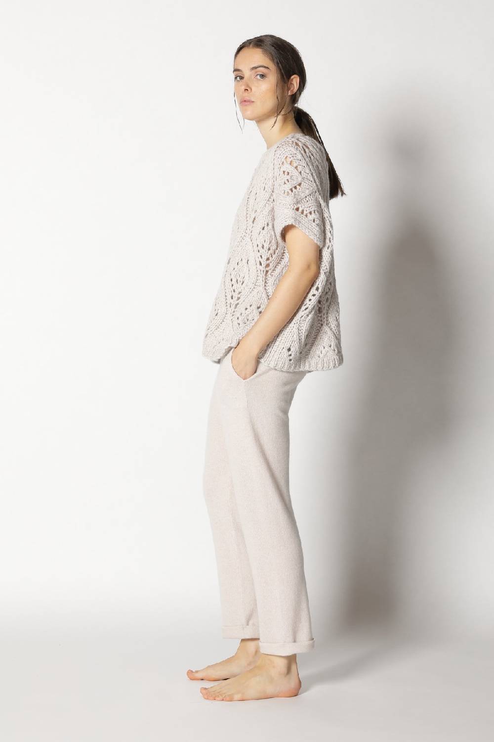 Sminfinity Airy Ajour Top + Pure Boat Pants