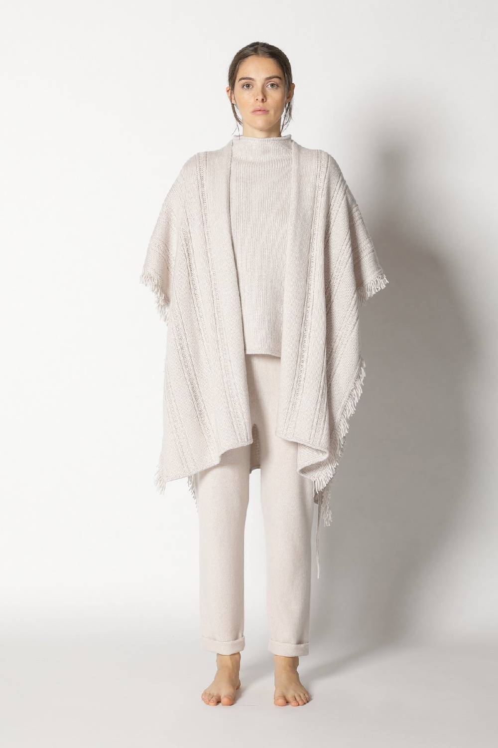 Sminfinity Airy Top + Airy Capecoat + Pure Boat Pants