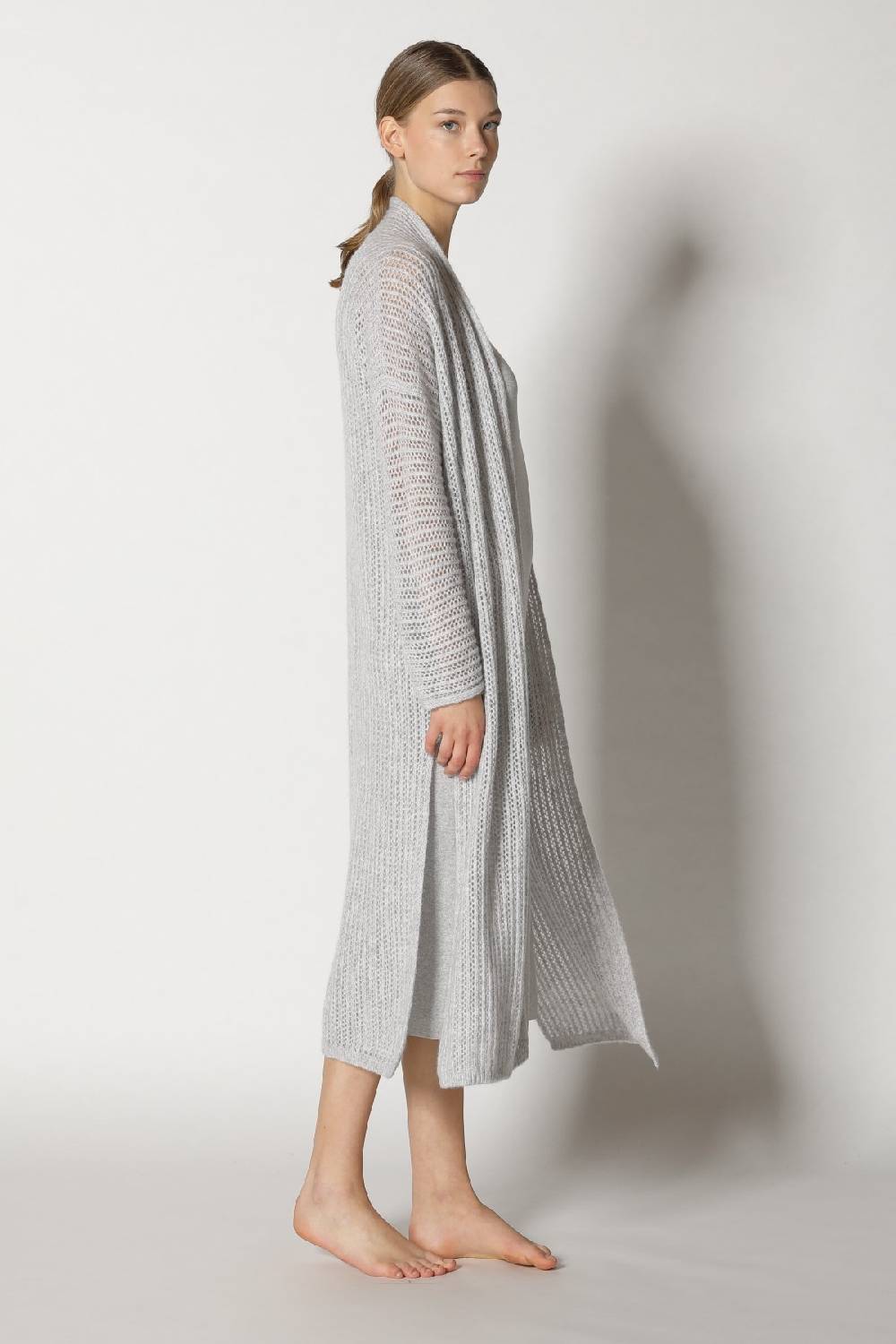 Sminfinity Blurry Airy Coat + Comfy Maxi Tank Dress