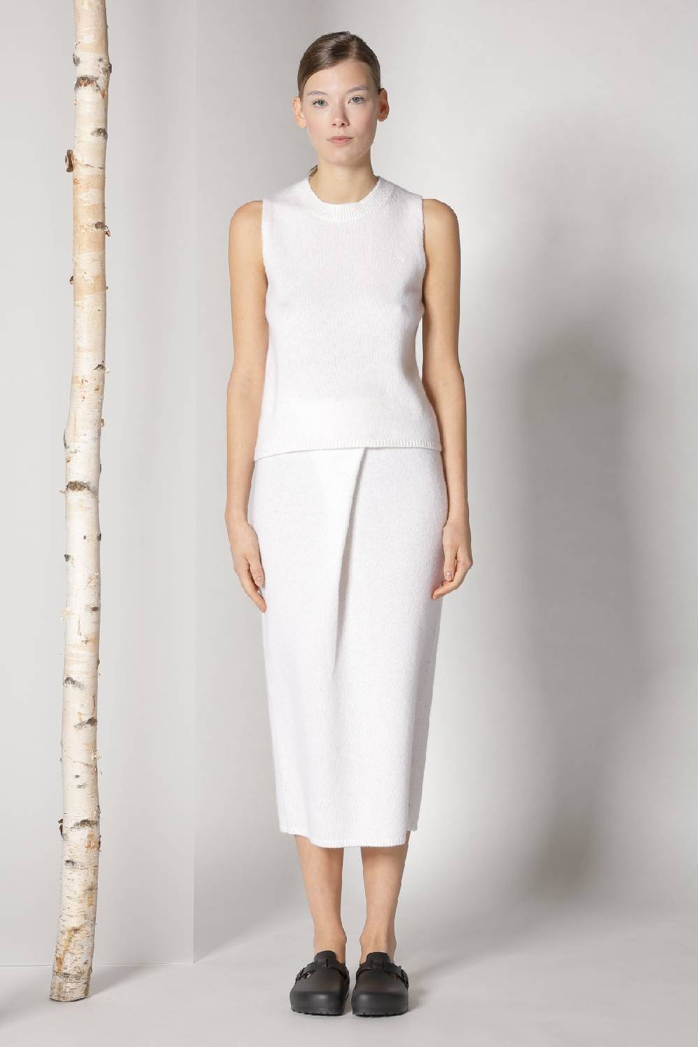 Sminfinity blurry crew top + blurry tulip skirt