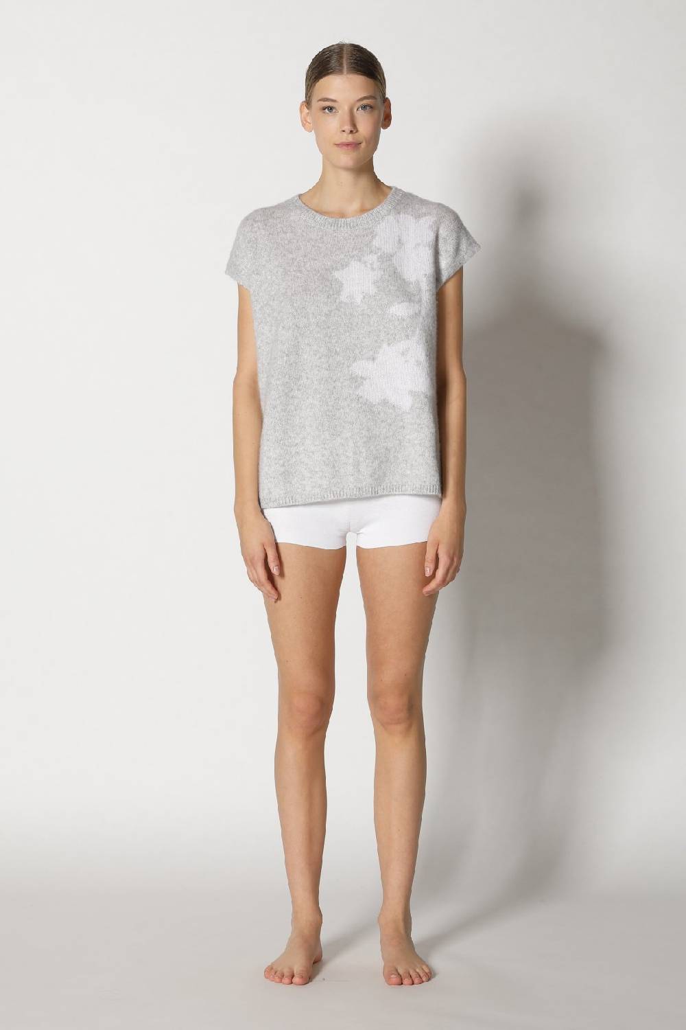 Sminfinity blurry tropic flower top