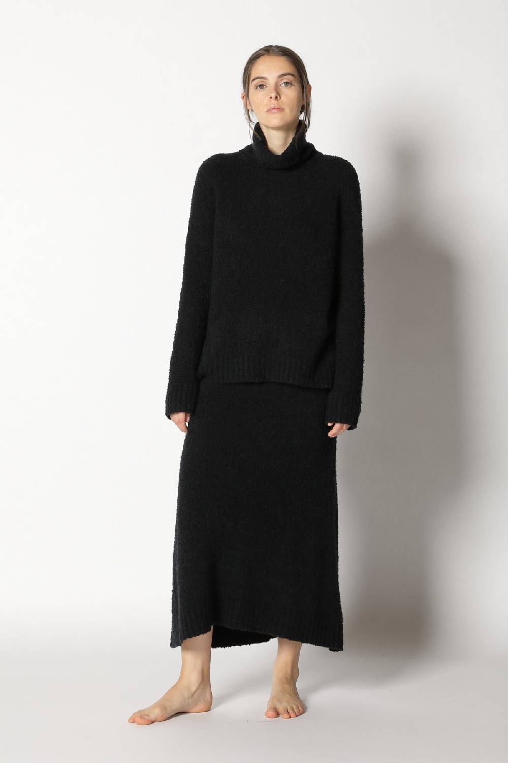 Sminfinity bouclé turtle + bouclé A skirt