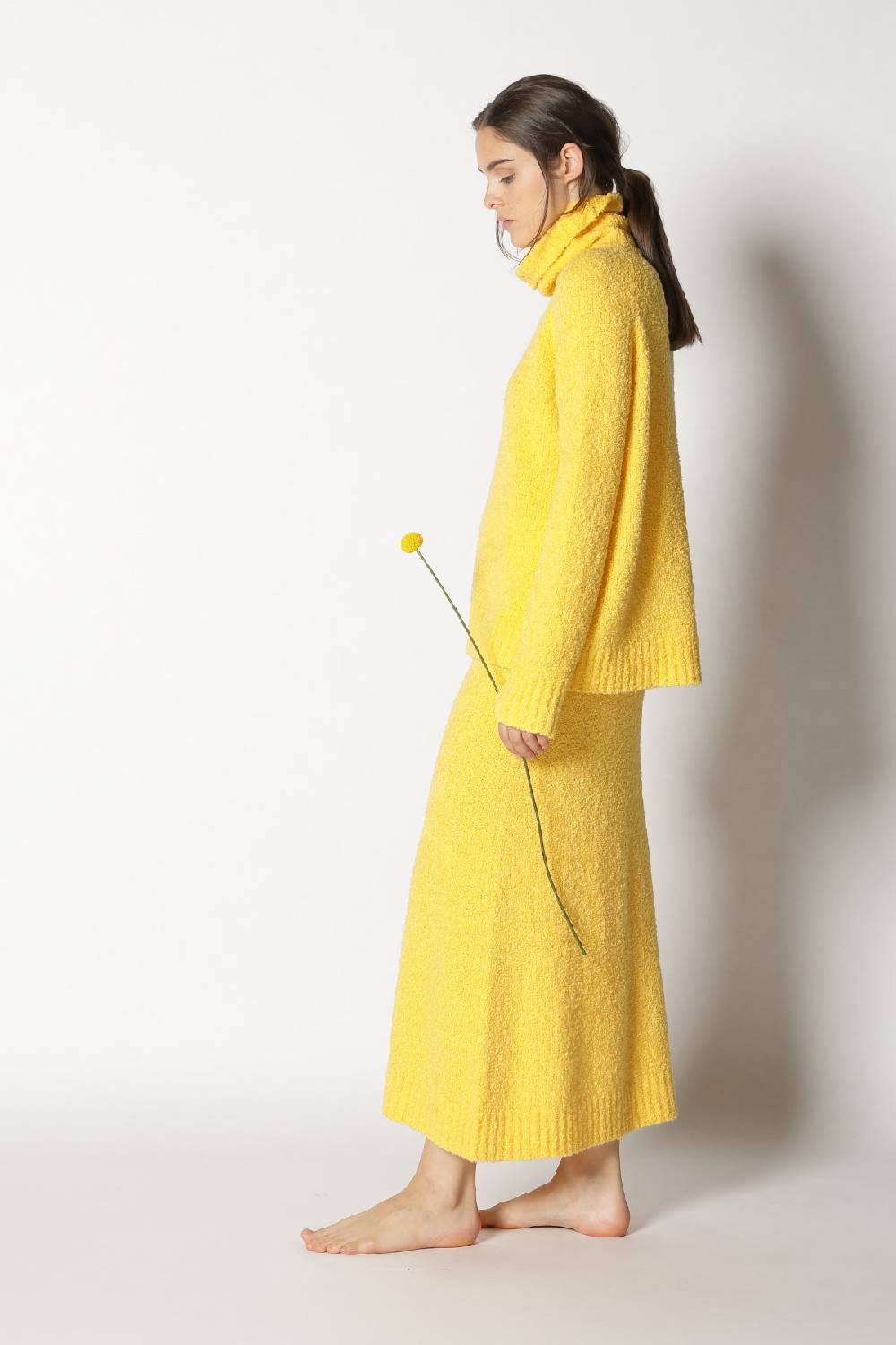 Sminfinity bouclé turtle + bouclé A skirt