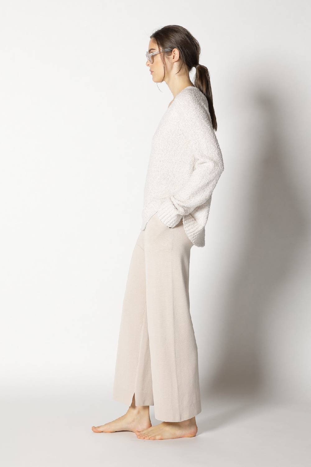 Sminfinity Bouclé V Neck + Milano Culotte