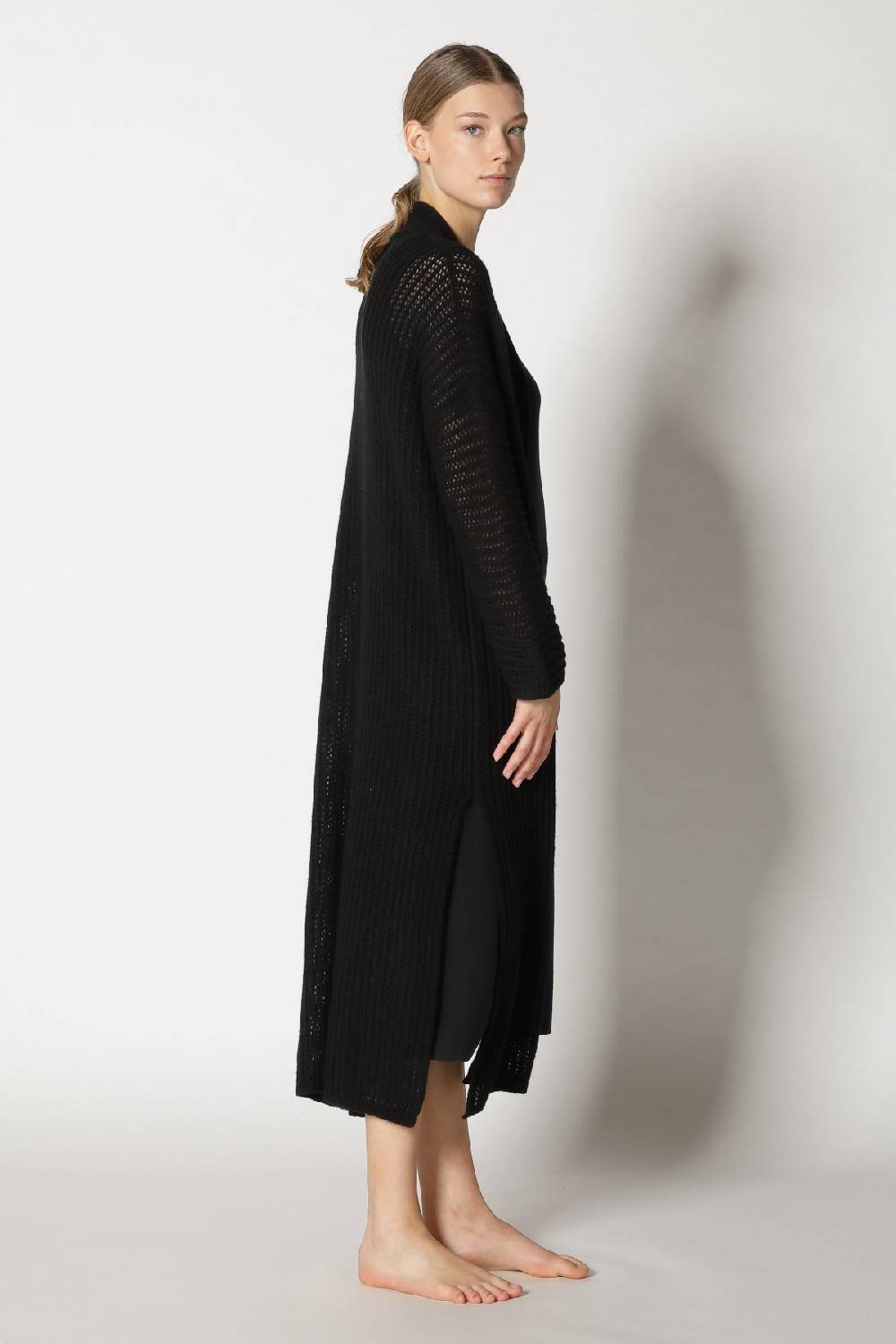 Sminfinity Comfy Maxi Tank Dress + Blurry Airy Coat