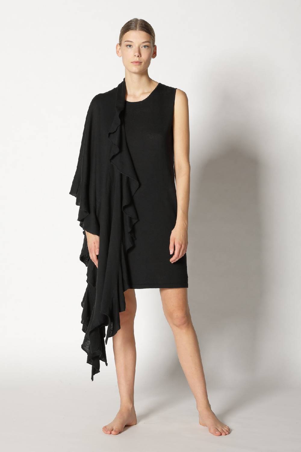 Sminfinity Cool Ruffle Plaid + Cool Easy Dress