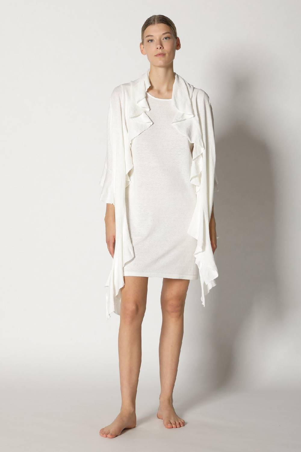 Sminfinity Cool Ruffle Plaid + Cool Easy Dress