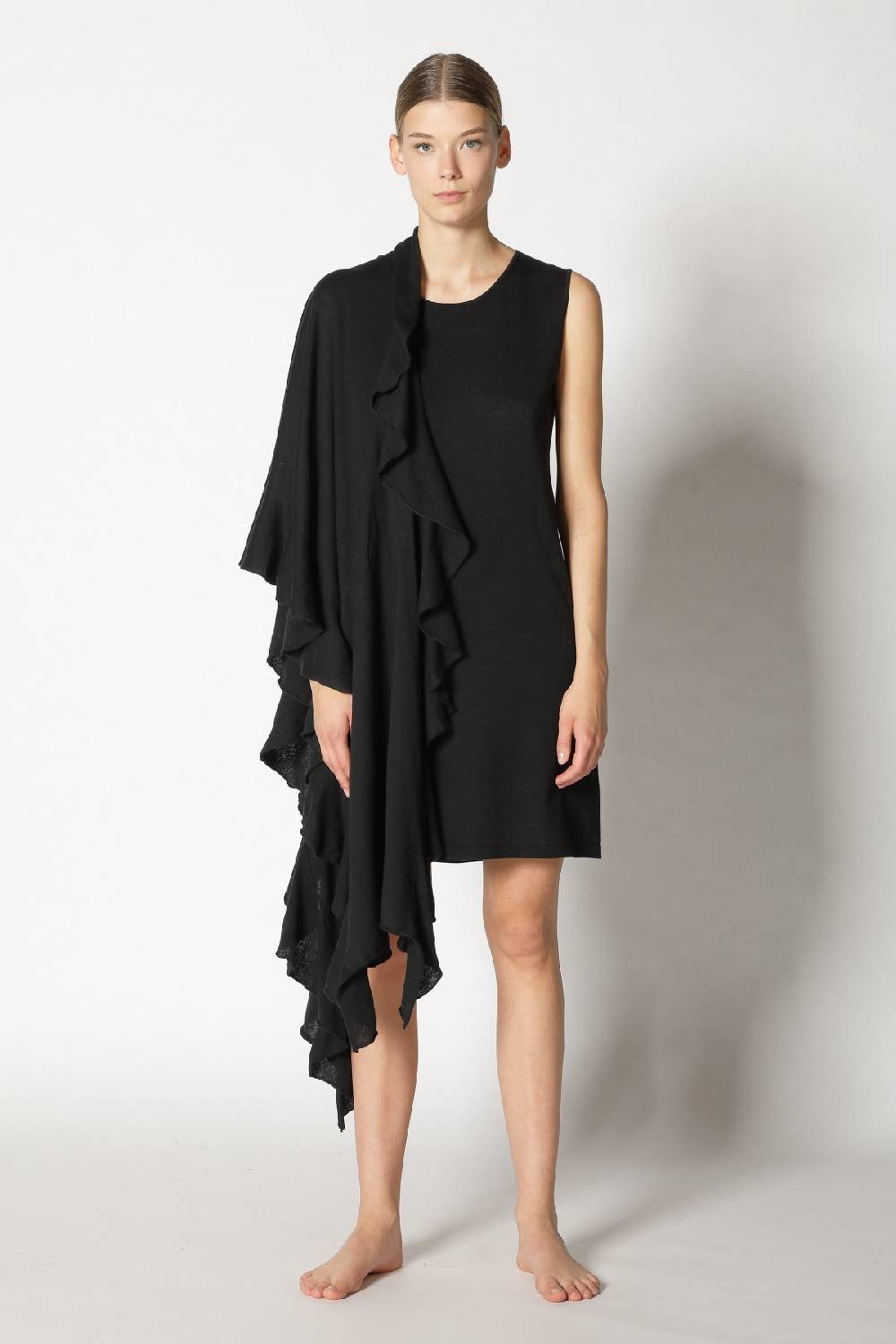 Sminfinity Cool Ruffle Plaid + Cool Easy Dress