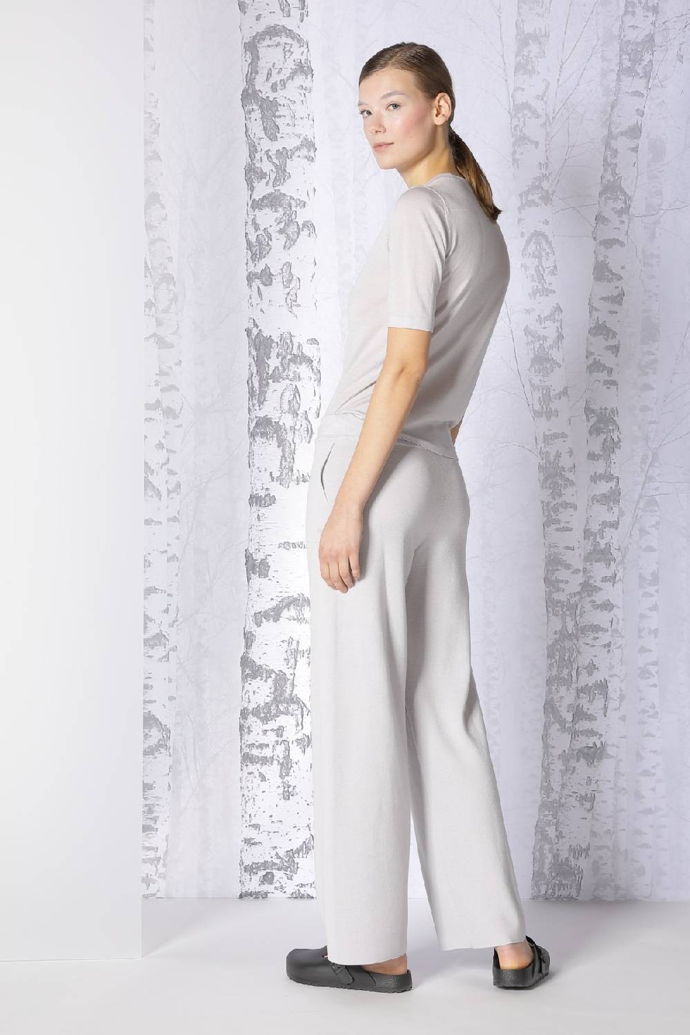 Sminfinity Extrafine Fitted T + Milano Palazzo Pants