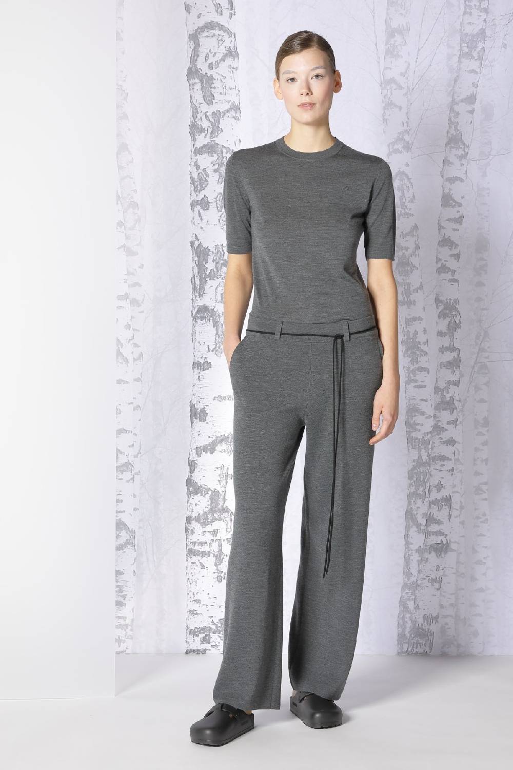 Sminfinity Extrafine Fitted T + Milano Palazzo Pants