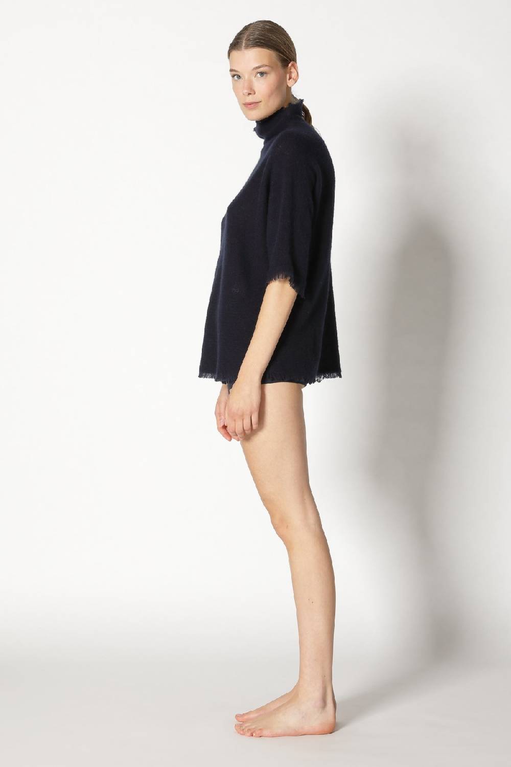 Sminfinity Fluffy Fringe Turtle Top