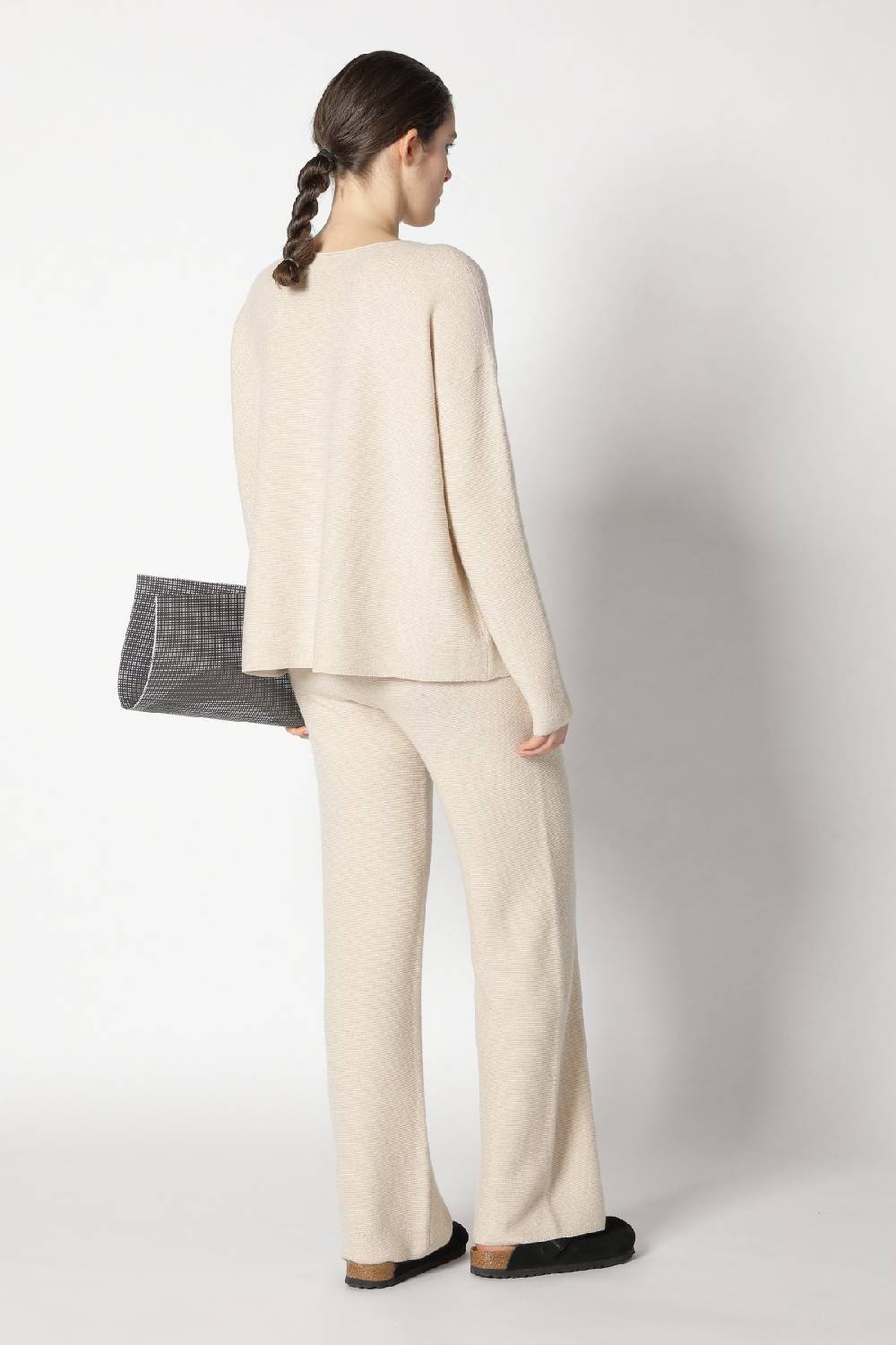 Sminfinity Garter Crew Jumper + Garter Palazzo Pants