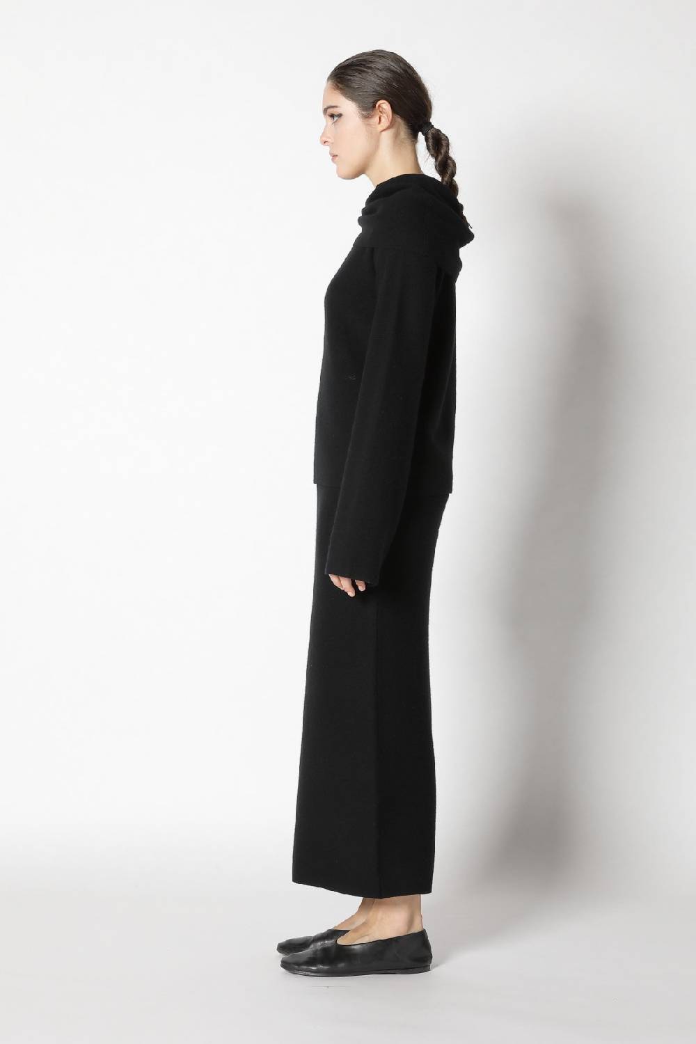 Sminfinity Garter Drape Turtle + Garter Maxi Skirt