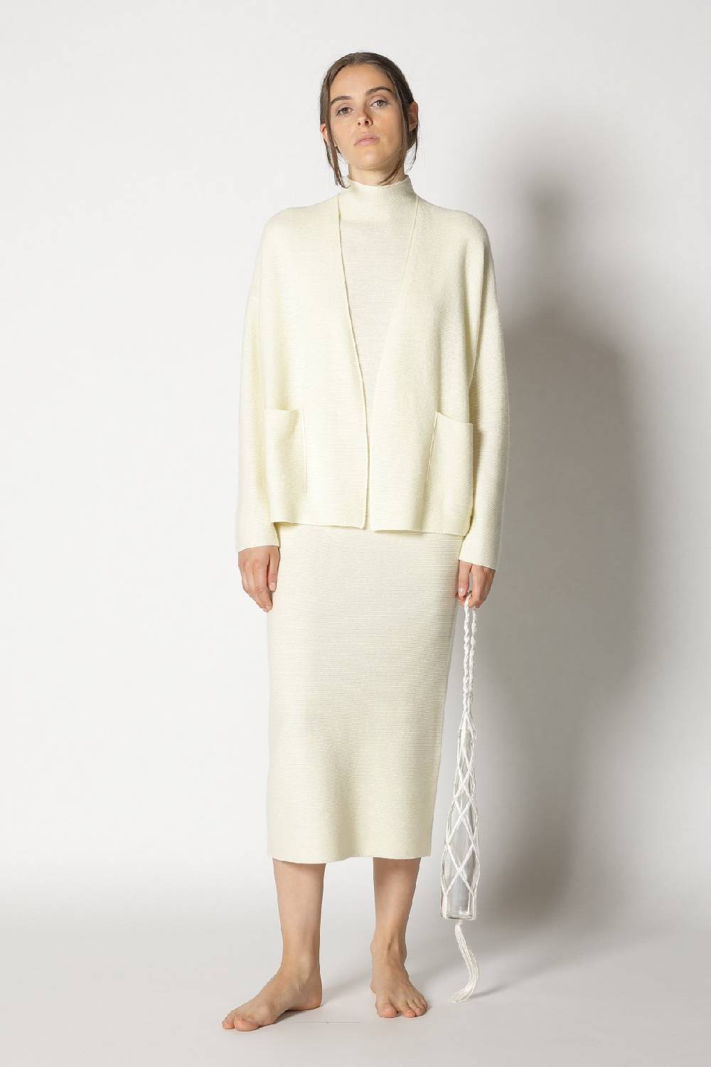 Sminfinity garter jacket + garter maxi dress