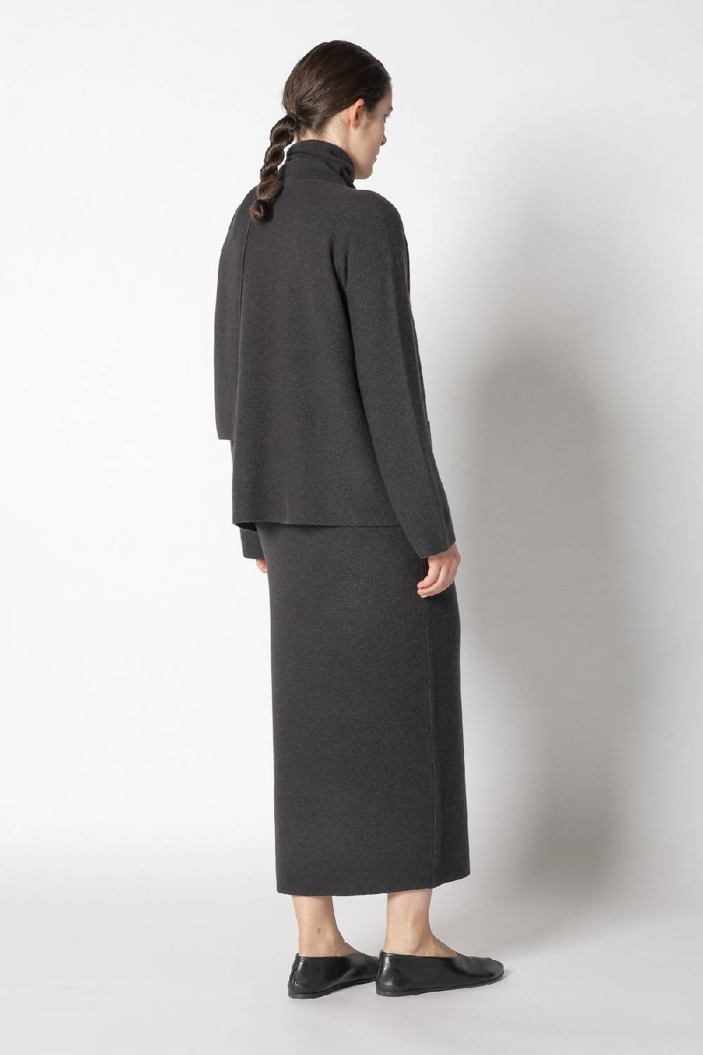 Sminfinity Garter Scarf Jacket + Garter Maxi Skirt