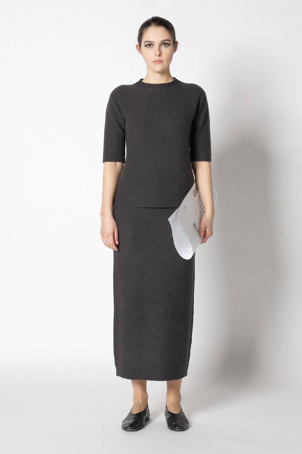 Sminfinity garter T jumper + garter maxi skirt Sminfinity garter T jumper + garter maxi skirt