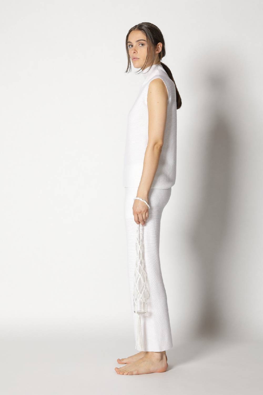 Sminfinity Garter Top + Garter Cropped Pants