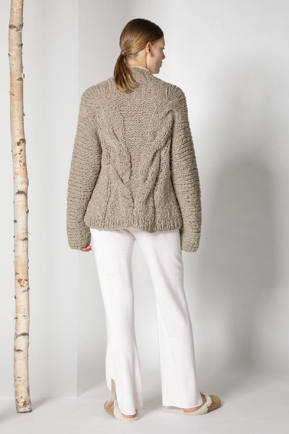 Sminfinity Handknitted Cable Jacket