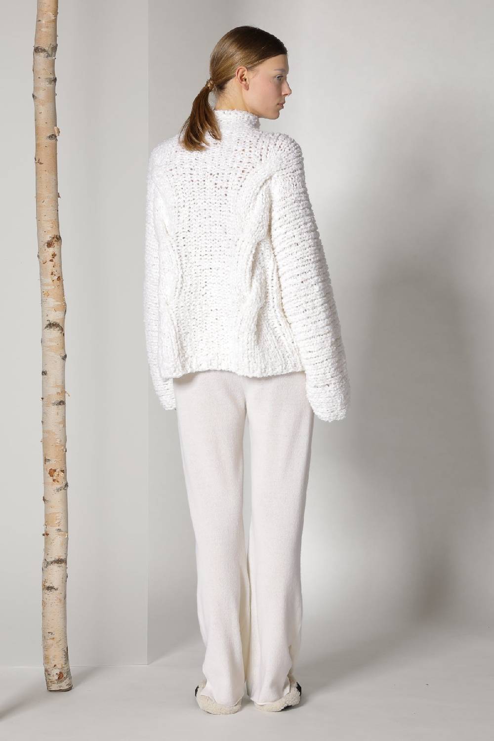 Sminfinity Handknitted Cable Jumper