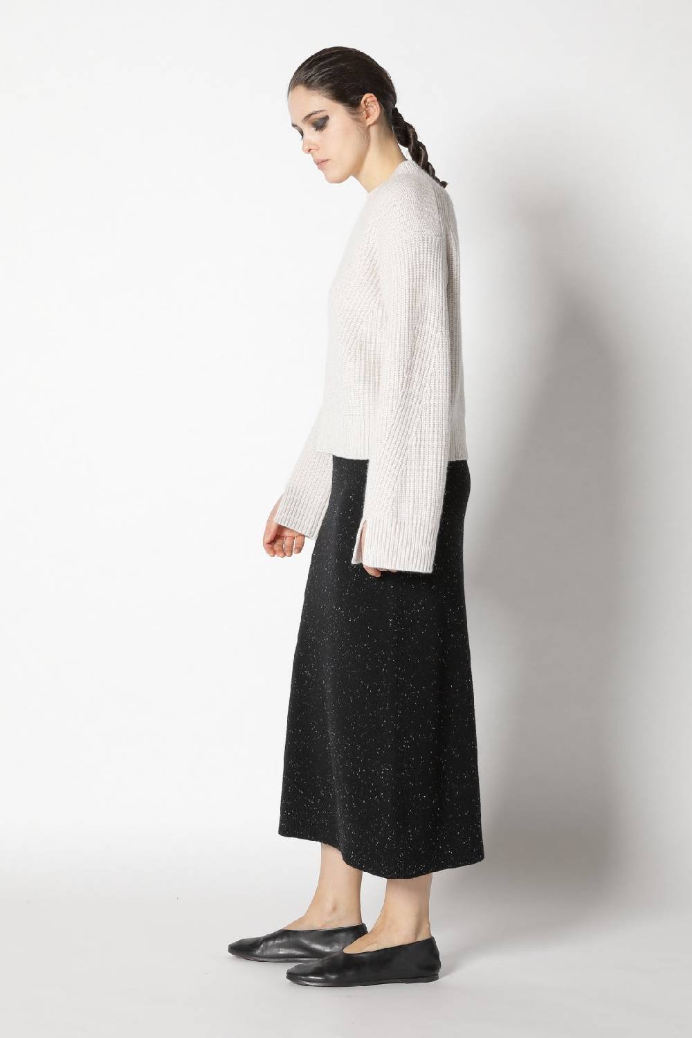 Sminfinity Icon Rib Crewneck + Pure A Skirt