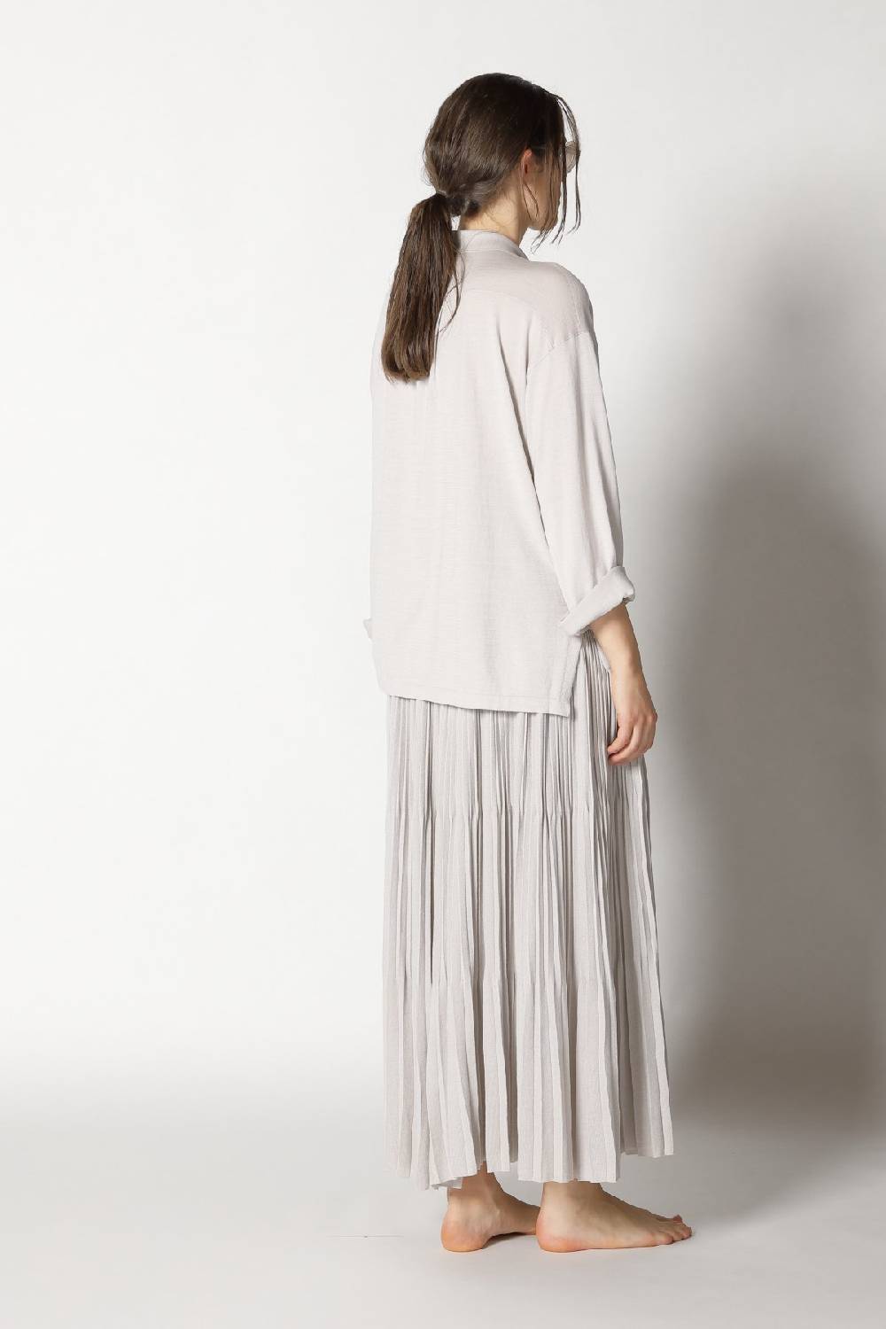 Sminfinity Pima Shirt + Pima Pleat Skirt