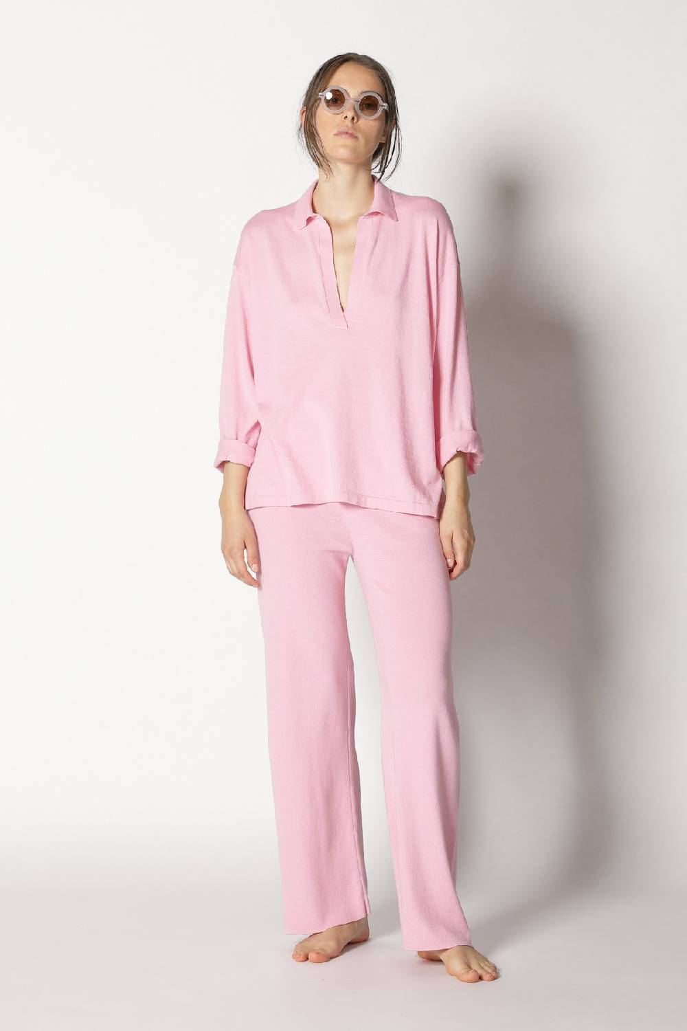 Sminfinity Pima Tunic Shirt + Pima Palazzo