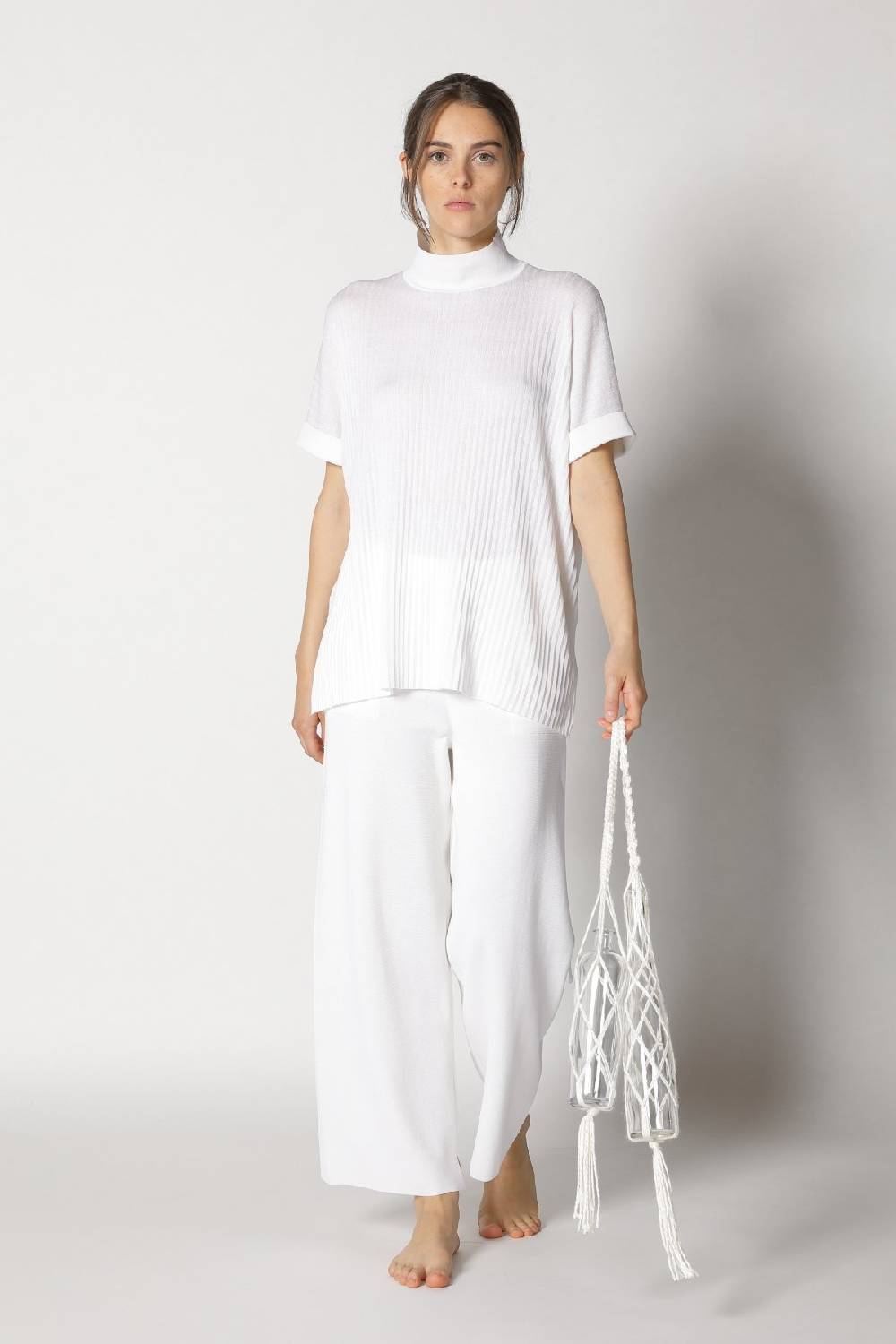 Sminfinity Plissé Drape Top + Milano Culotte