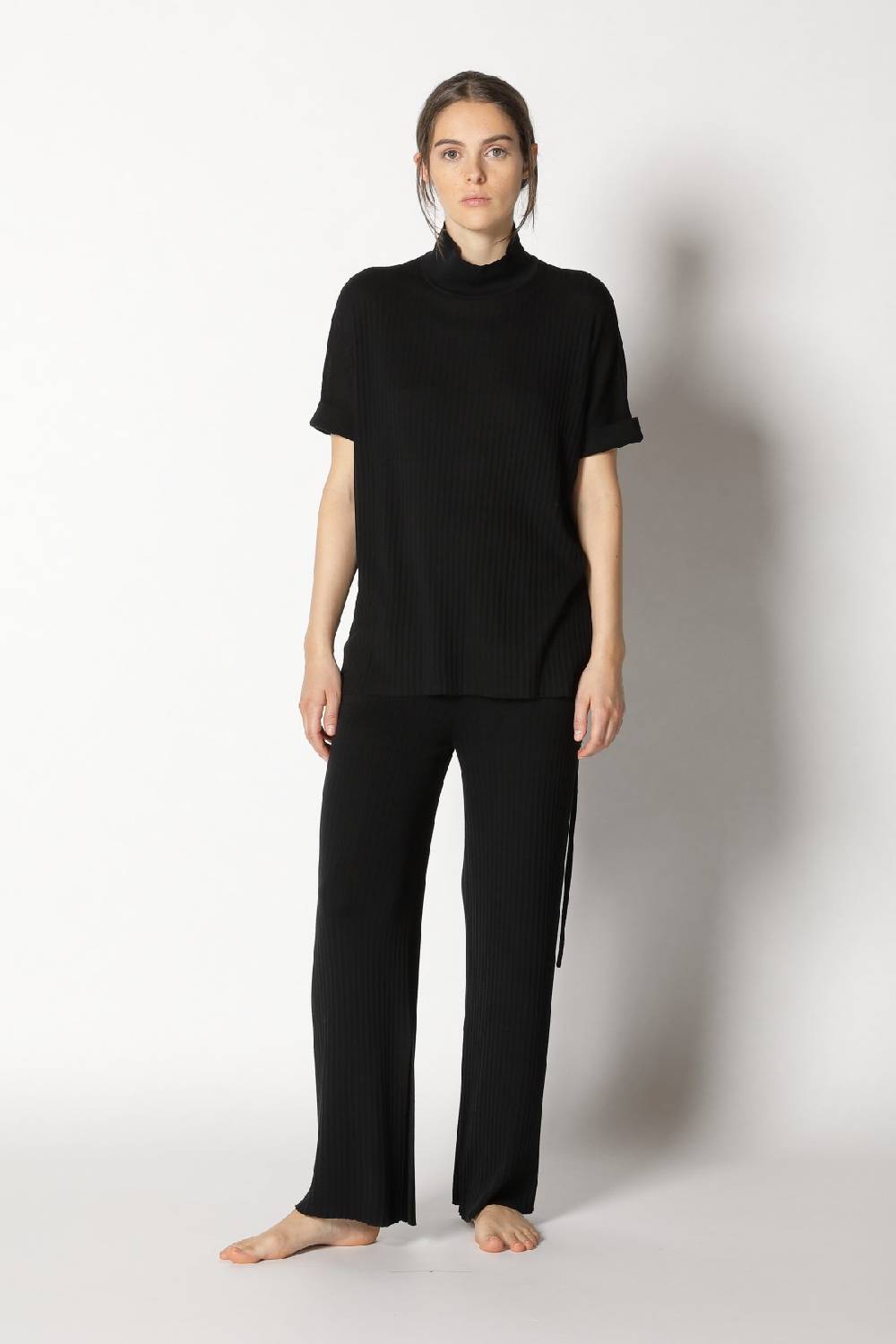 Sminfinity plissé drape top + milano culotte Sminfinity plissé drape top + milano culotte