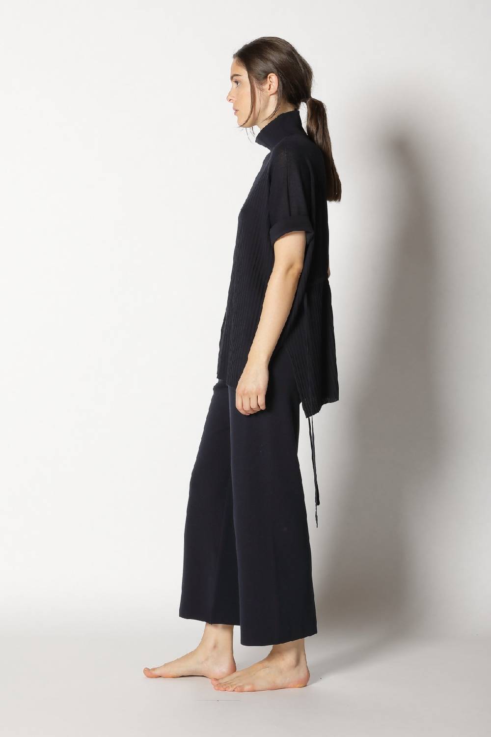 Sminfinity Plissé Drape Top + Milano Culotte